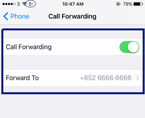 How To Set Up Or Disable Call Forwarding In IOS For IPhone - SysTutorials